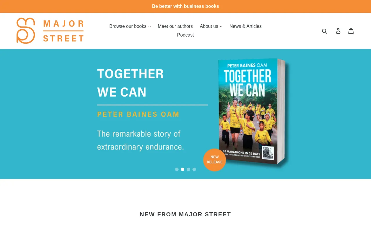 Major Street Publishing screenshot
