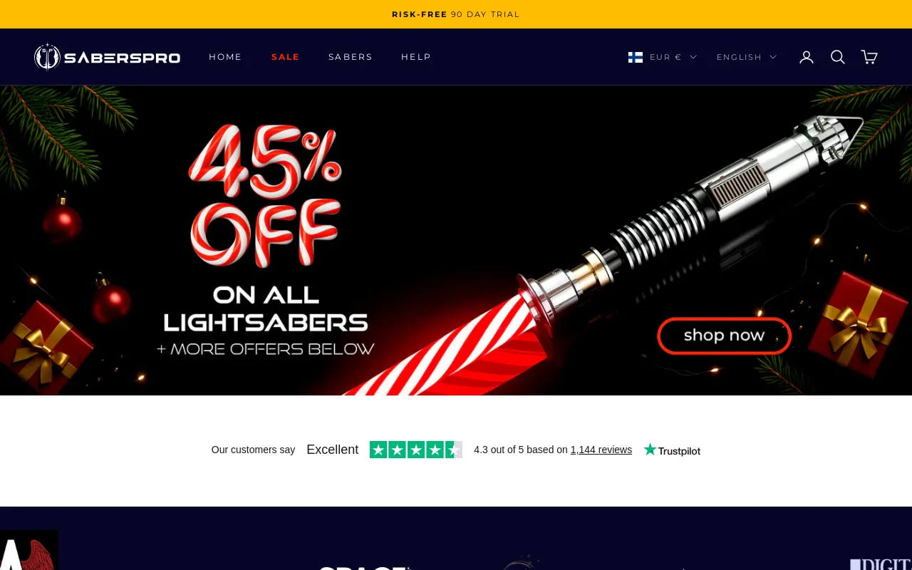 SabersPro screenshot