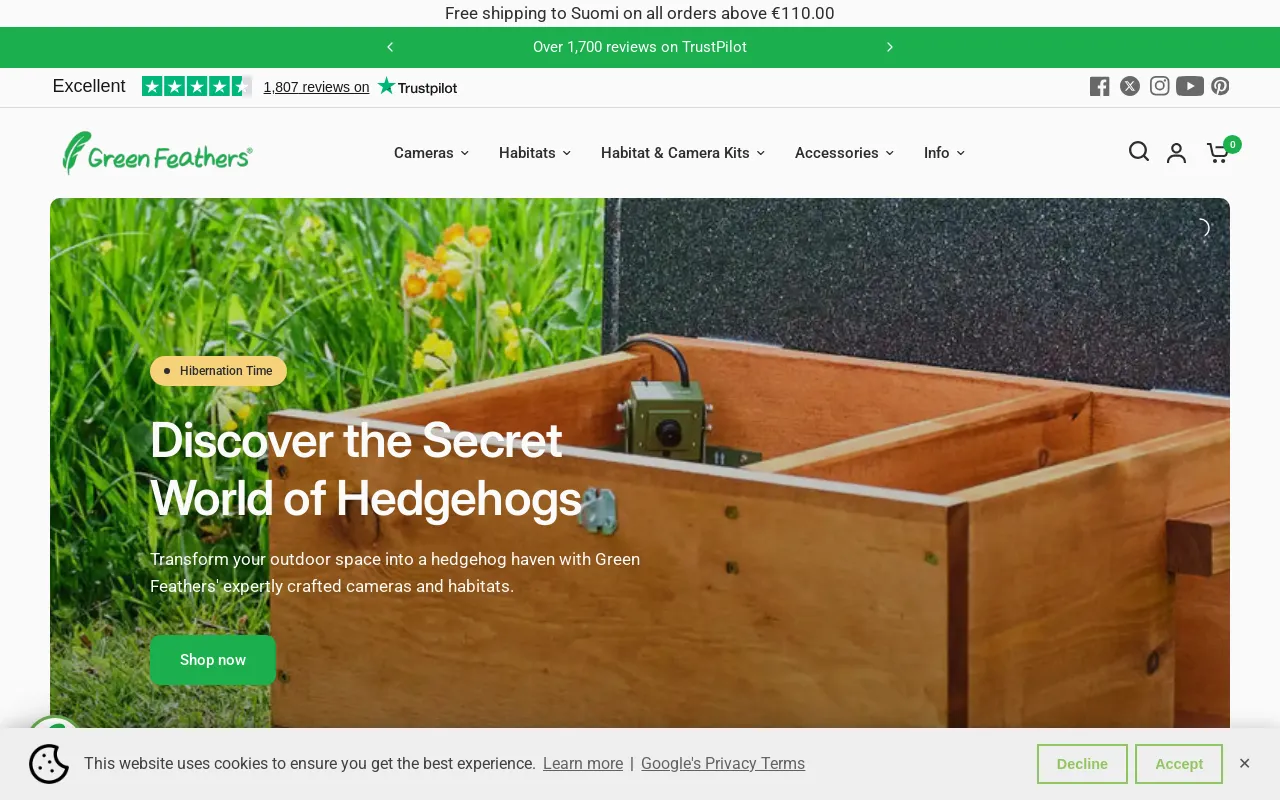 Green Feathers screenshot