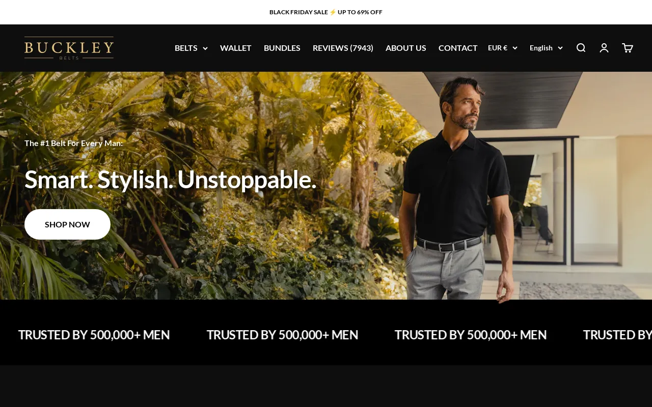 Buckley Belts screenshot