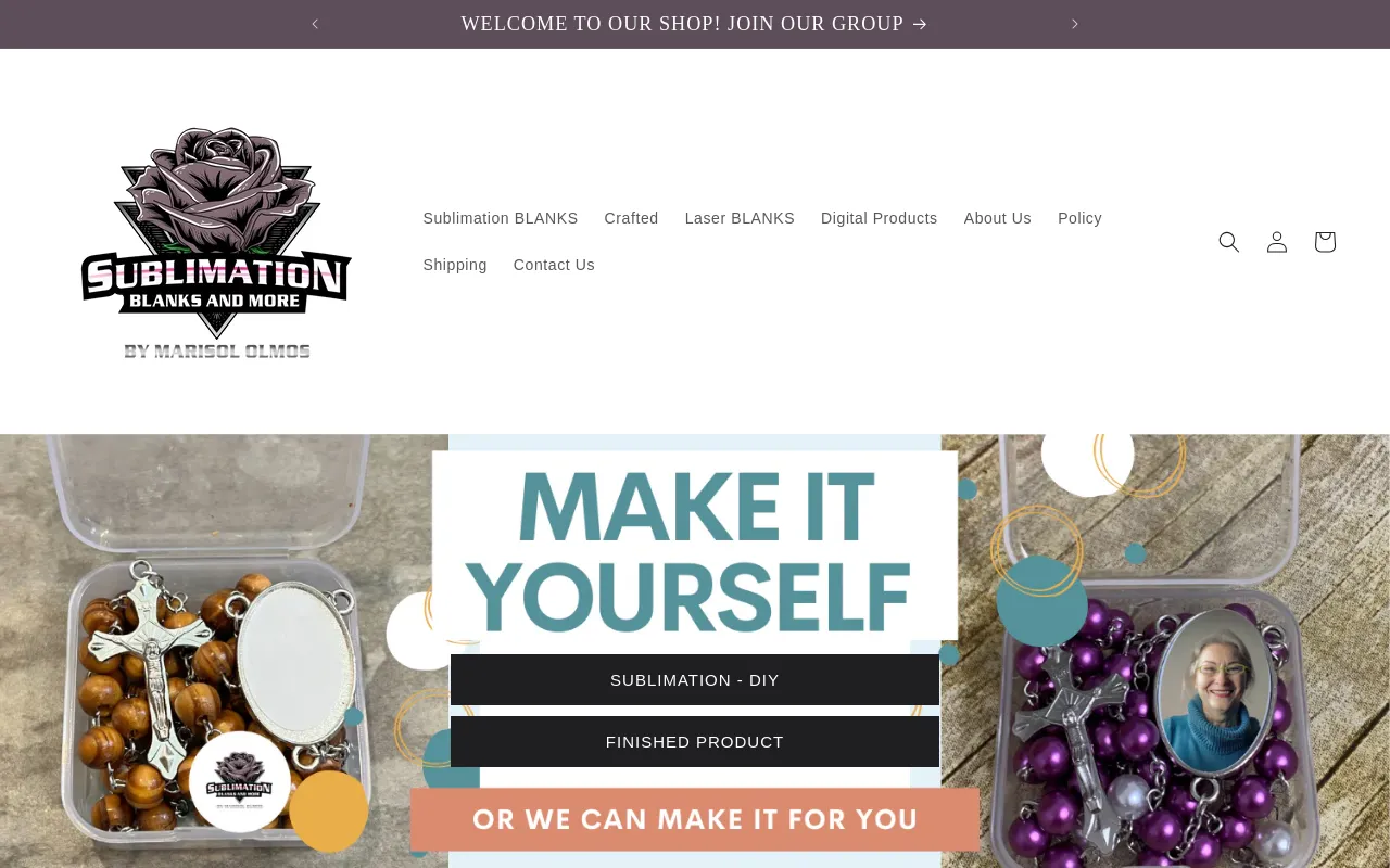 Sublimation Blanks & More screenshot