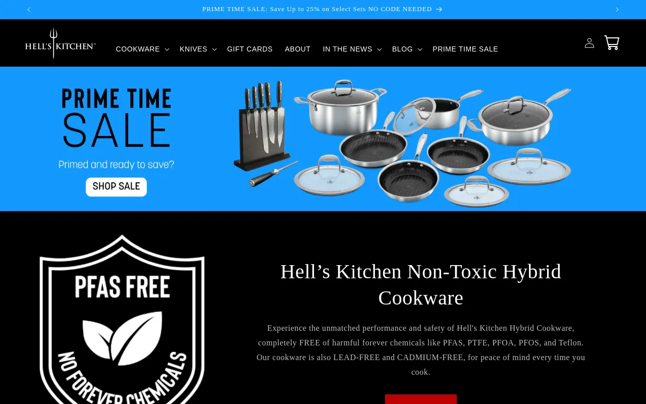 Hell's Kitchen Store screenshot