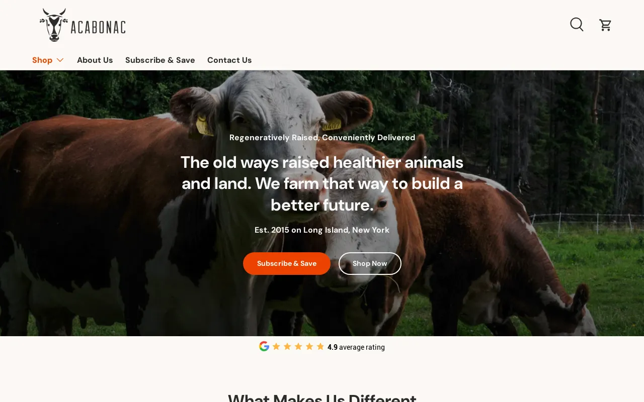 Acabonac Farms screenshot