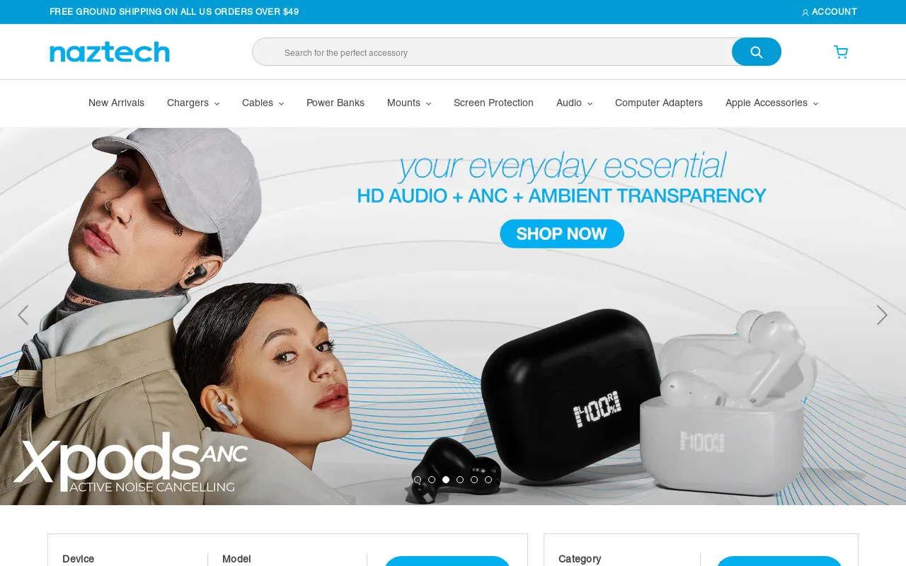 Naztech– Naztech.com screenshot