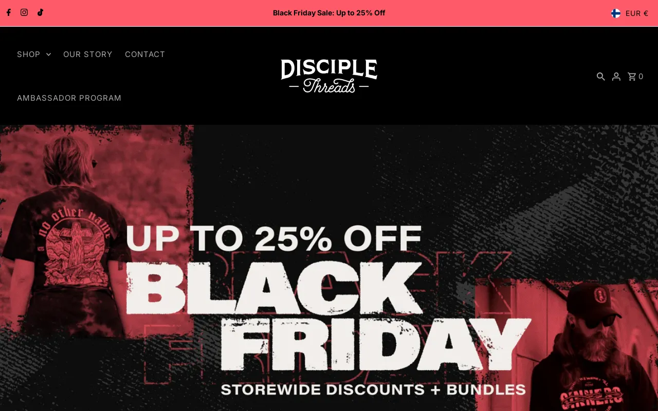 Disciple Threads screenshot