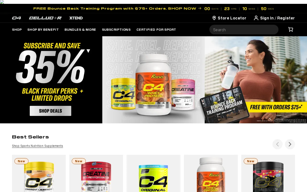 Cellucor® screenshot