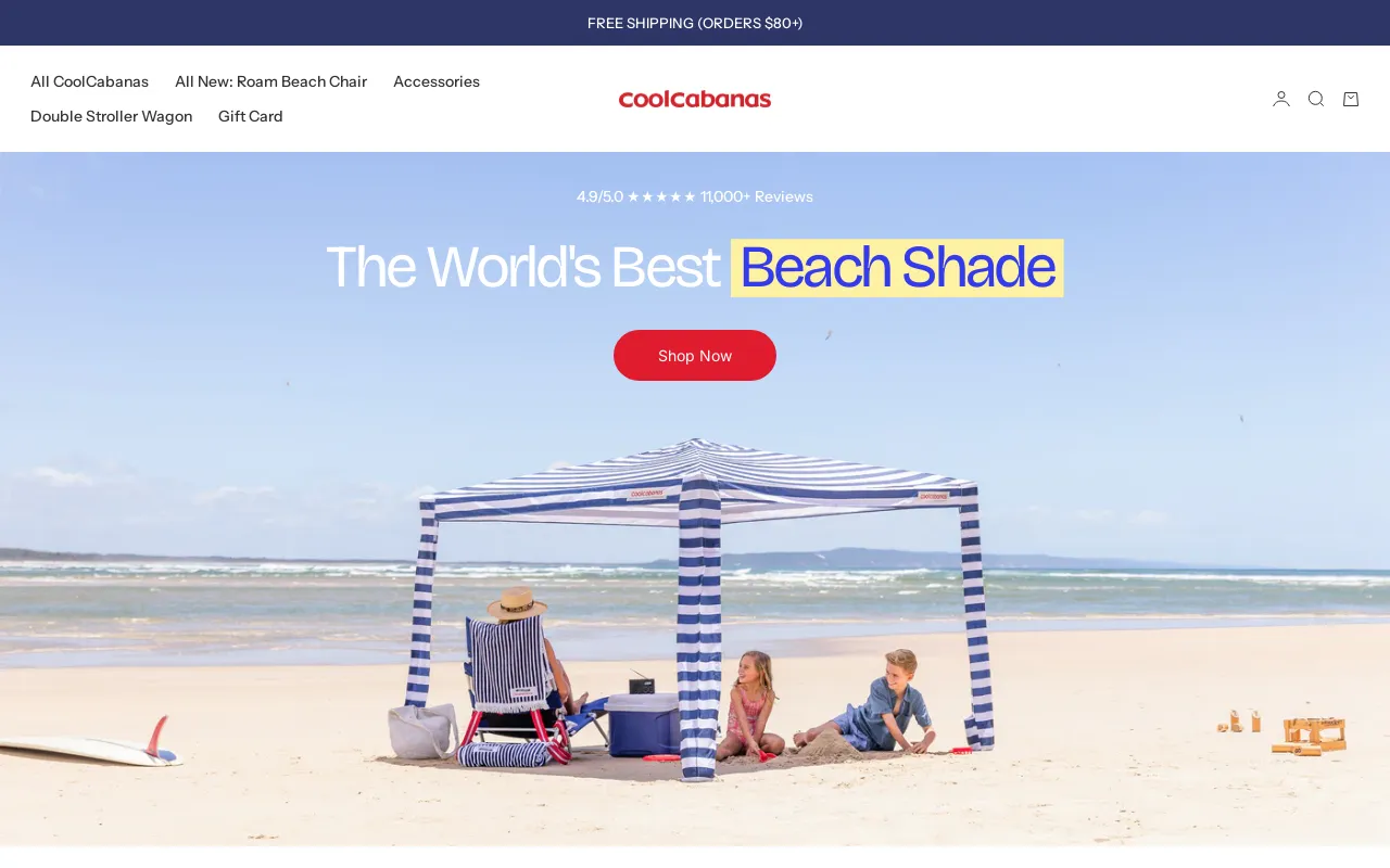 CoolCabanas screenshot