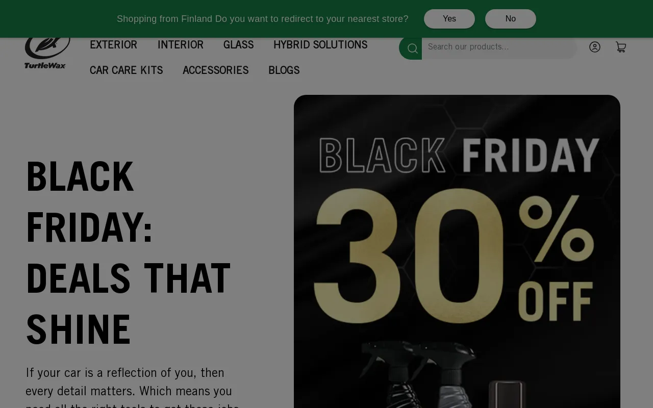 Turtle Wax Store screenshot