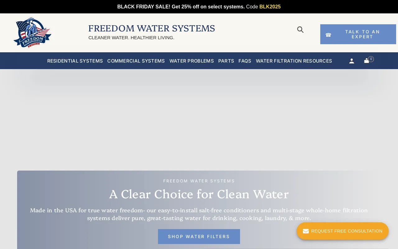 Freedom Water Systems screenshot
