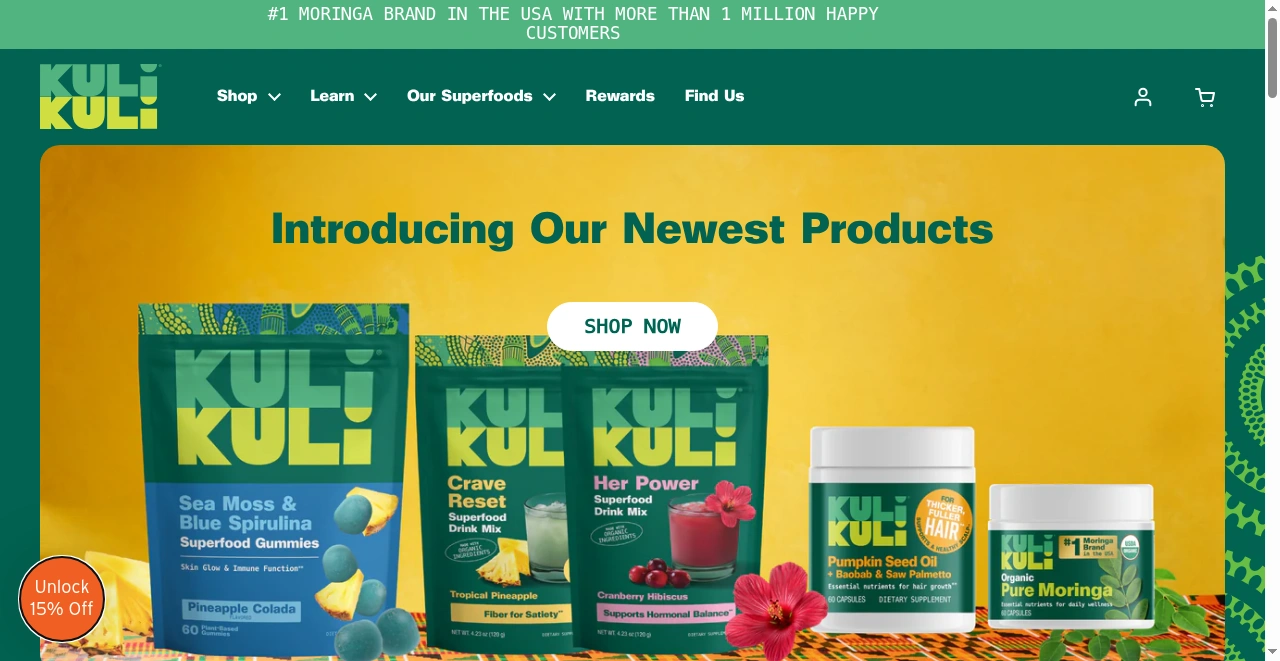 Kuli Kuli Foods screenshot