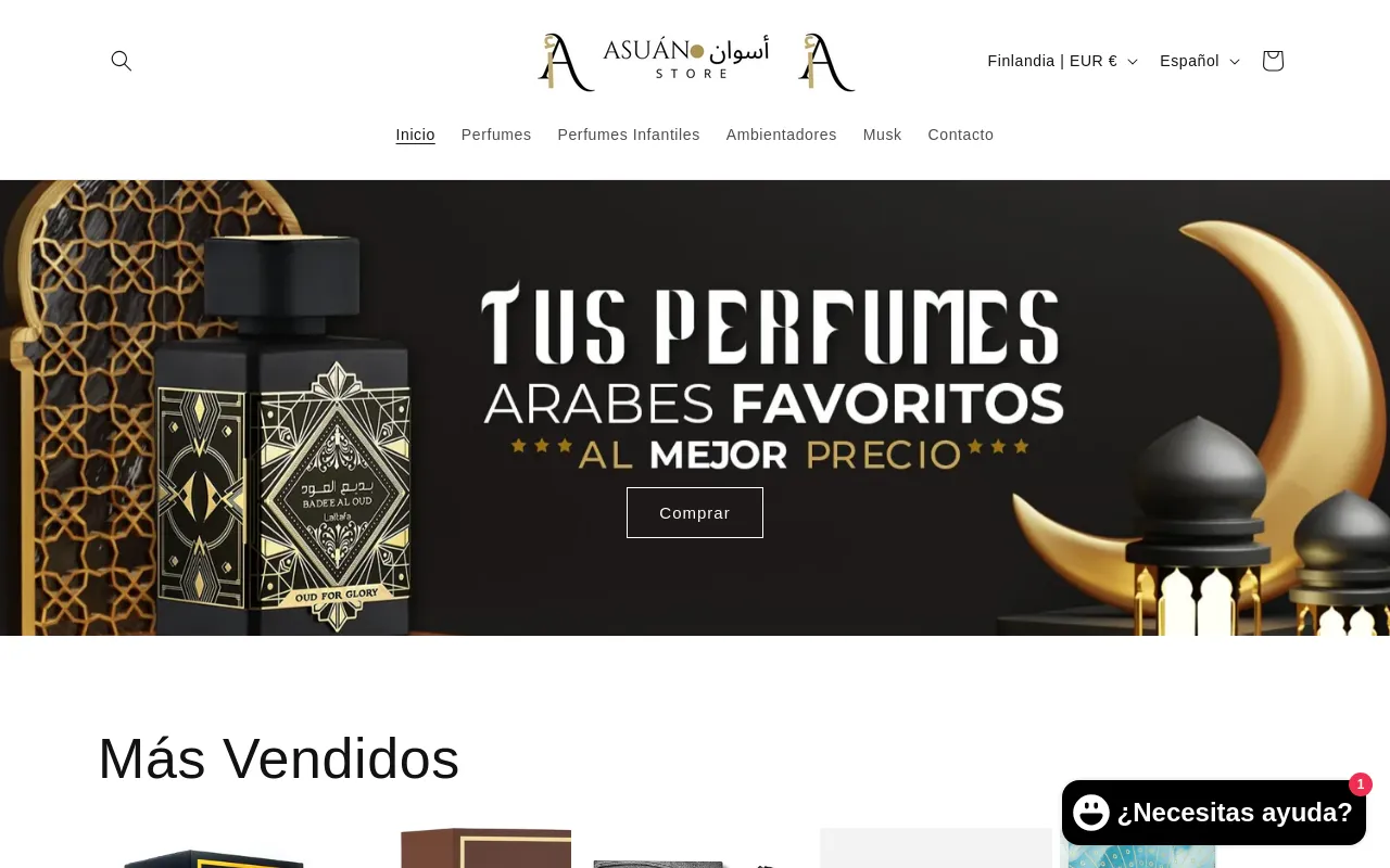 Asuán Store screenshot