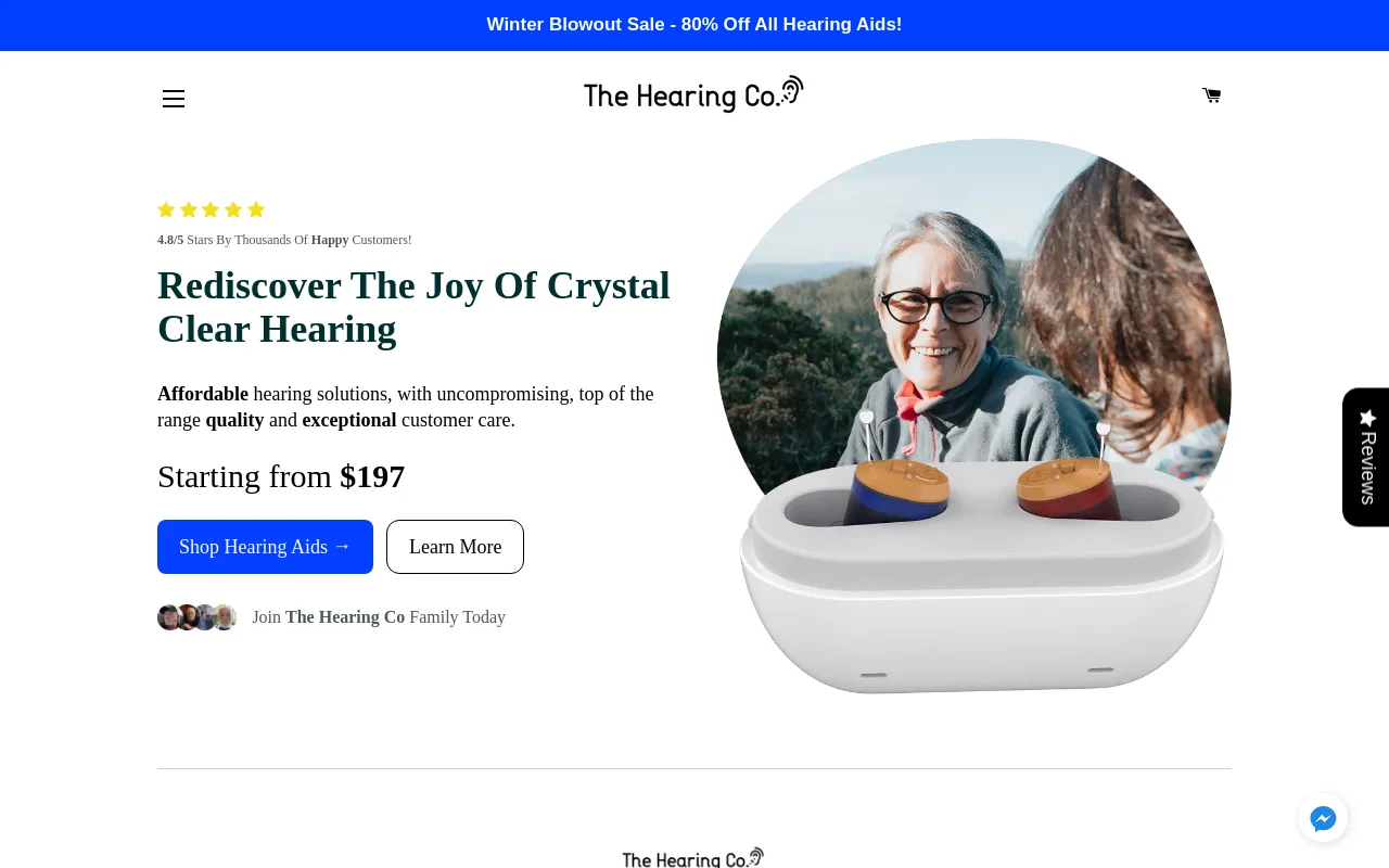 The Hearing Co. screenshot