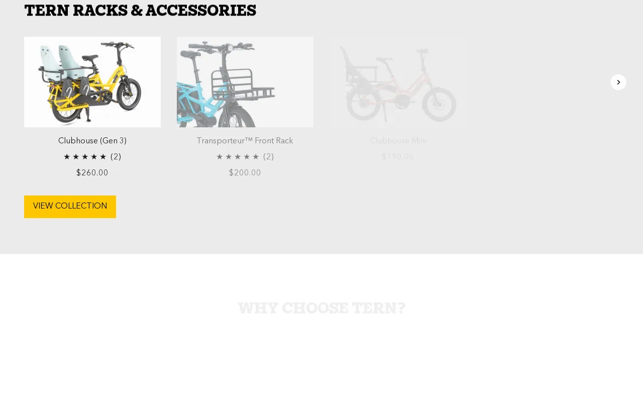 Tern Store USA screenshot