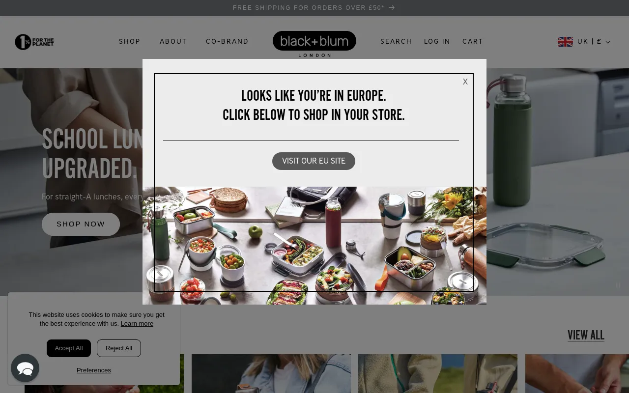 Black+Blum UK screenshot