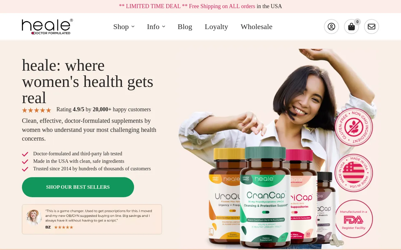 Heale Doctor Formulated screenshot