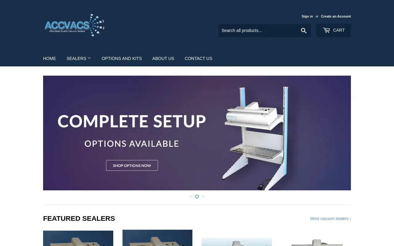 Accvacs screenshot