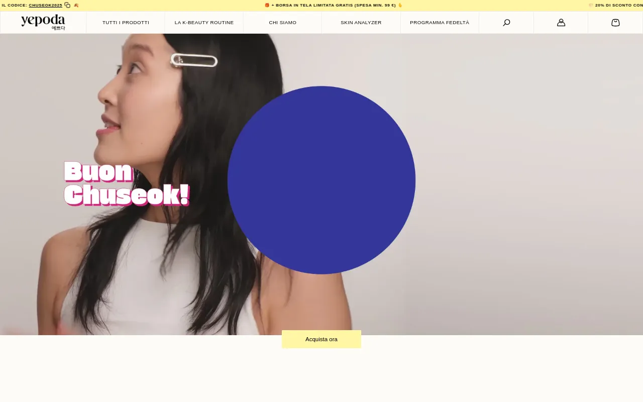 Yepoda.it screenshot