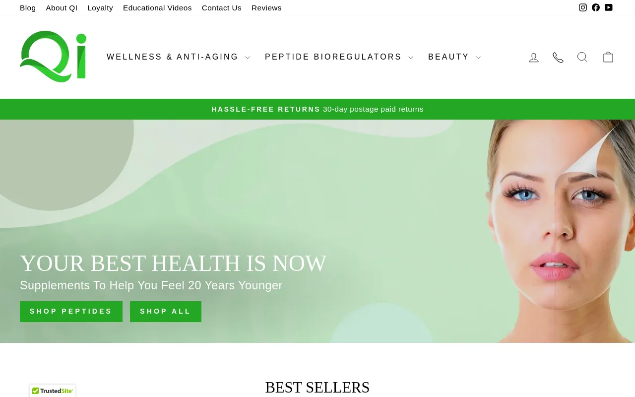 QI Supplements screenshot