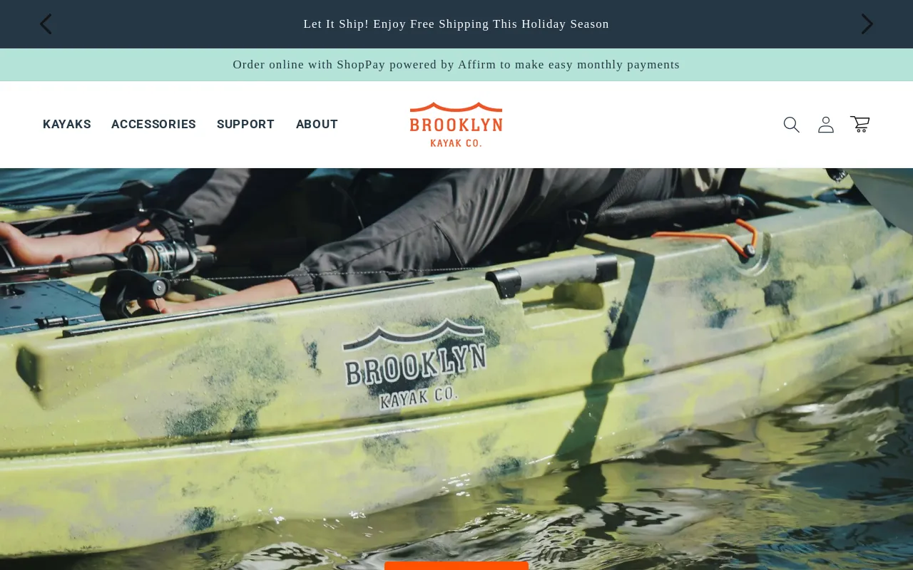 Brooklyn Kayak Company screenshot