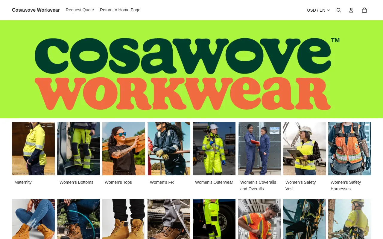 Cosawove Workwear screenshot