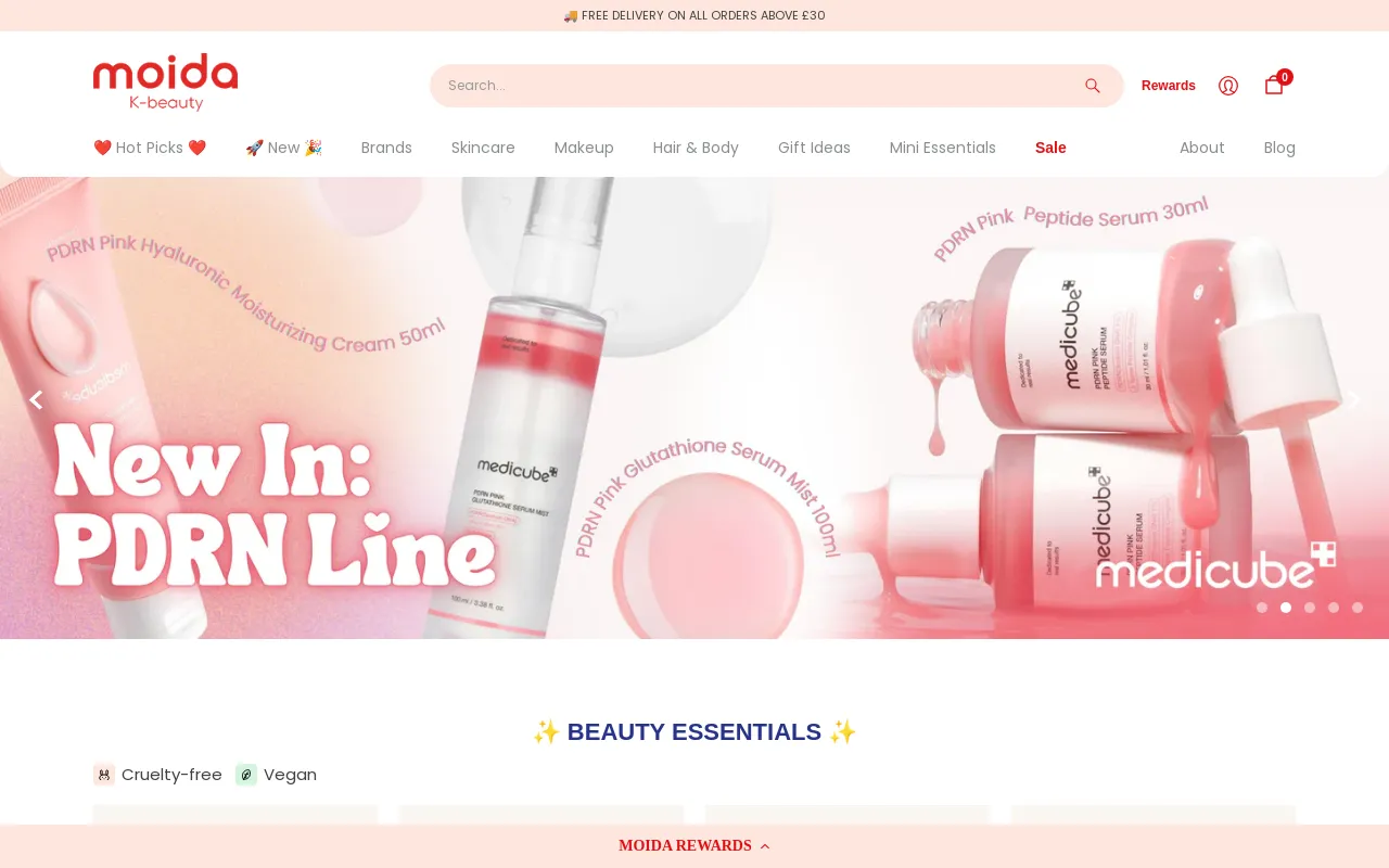 Moida K-Beauty screenshot