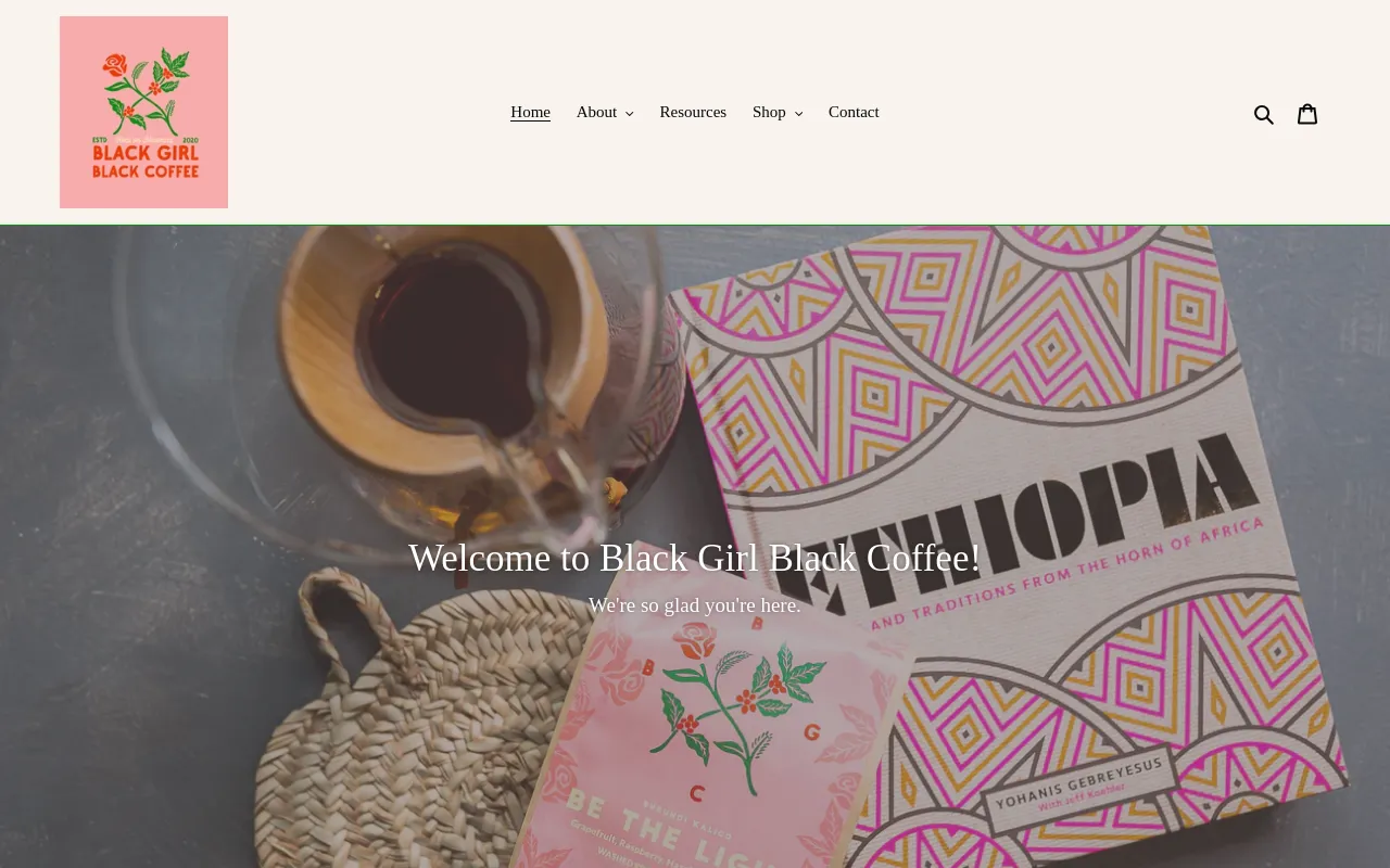 Black Girl Black Coffee screenshot