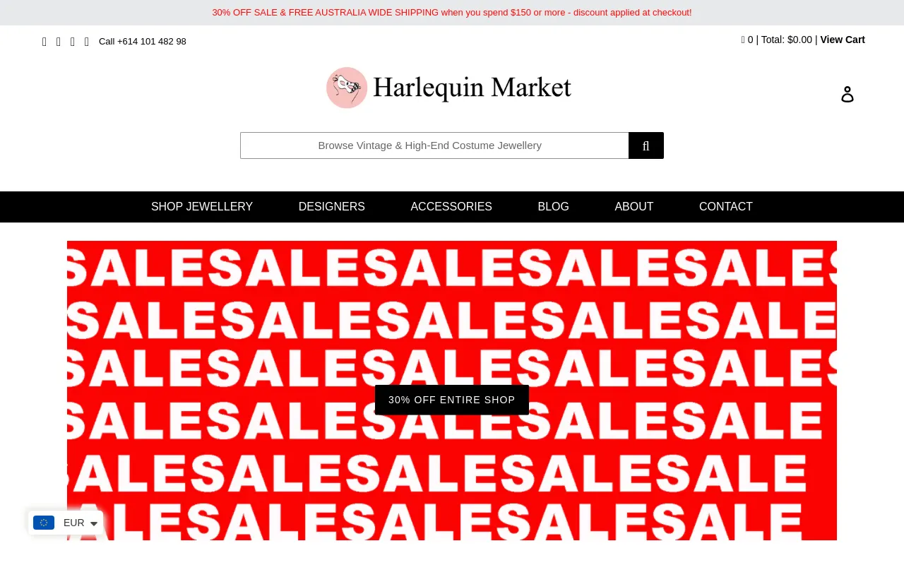 Harlequin Market screenshot
