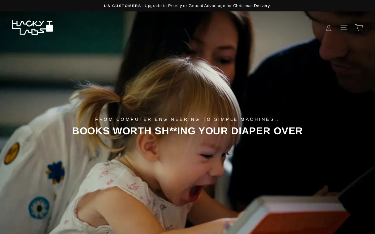 Hacky Labs screenshot