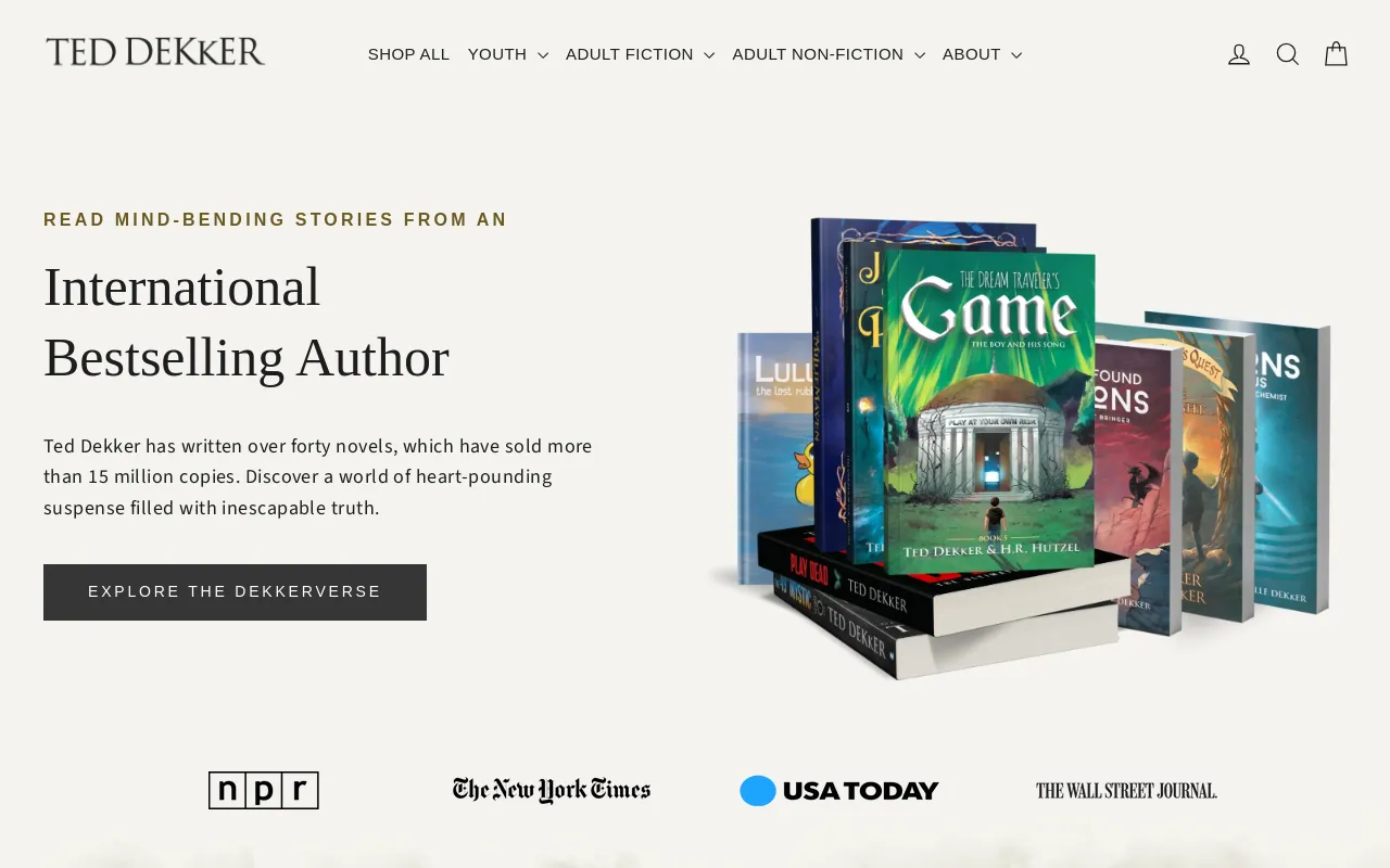 Ted Dekker screenshot