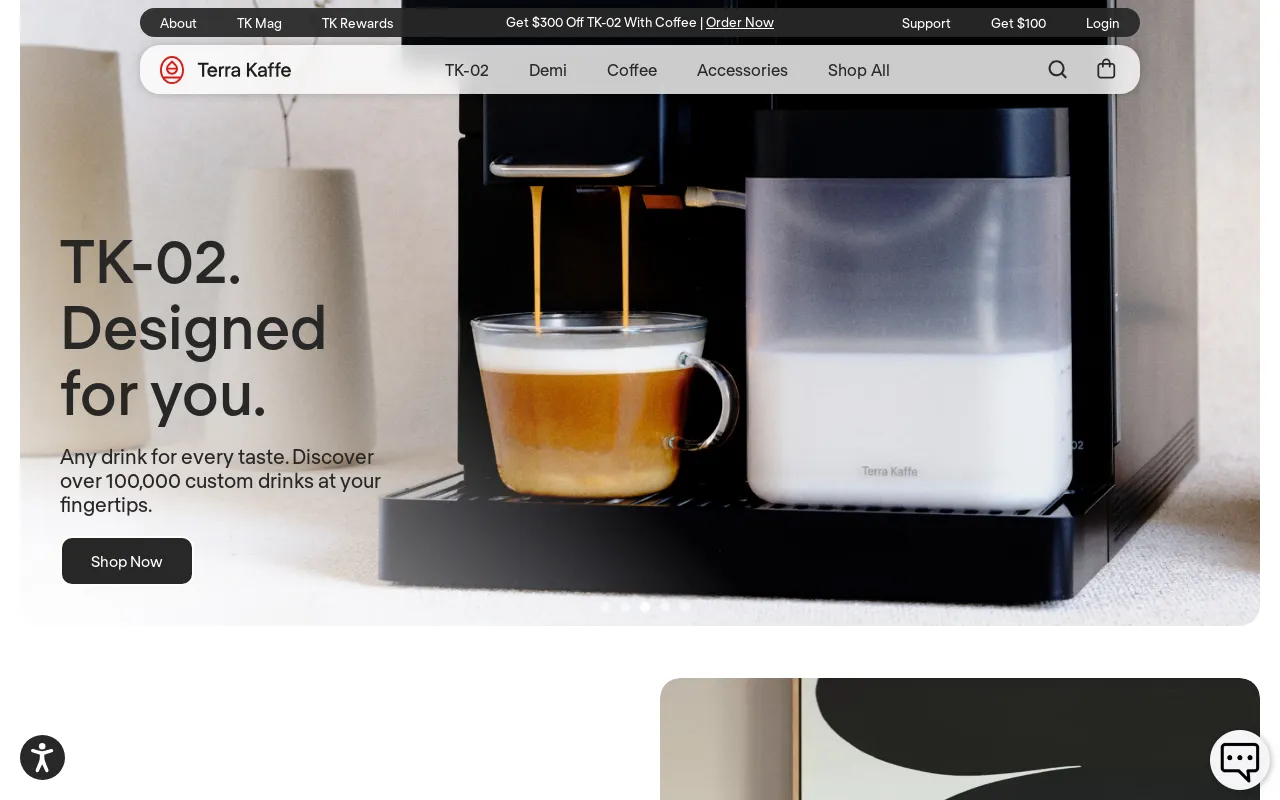 Terra Kaffe screenshot