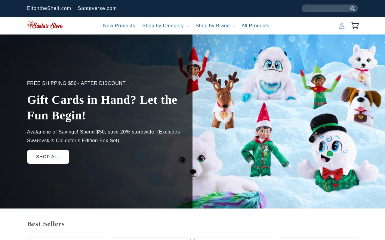 The Elf on the Shelf® Santa's Store screenshot