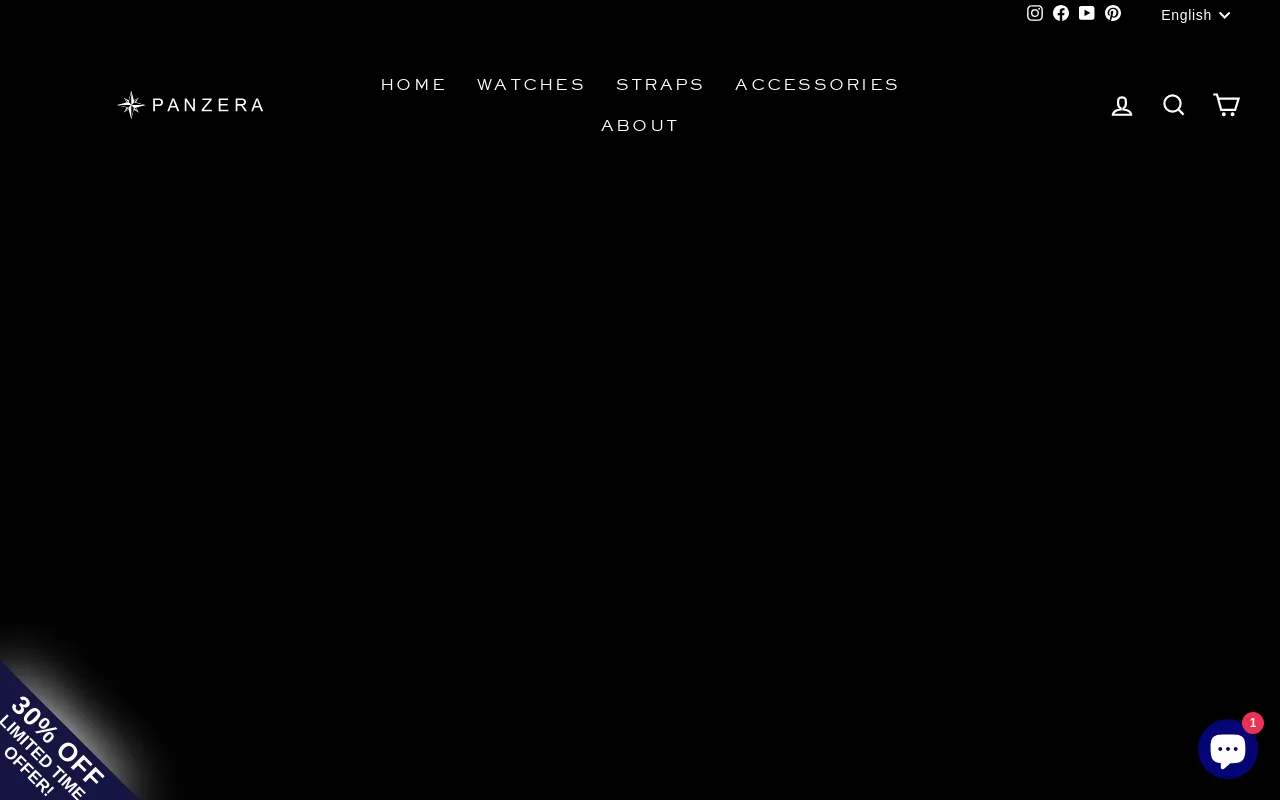 PANZERA WATCHES screenshot