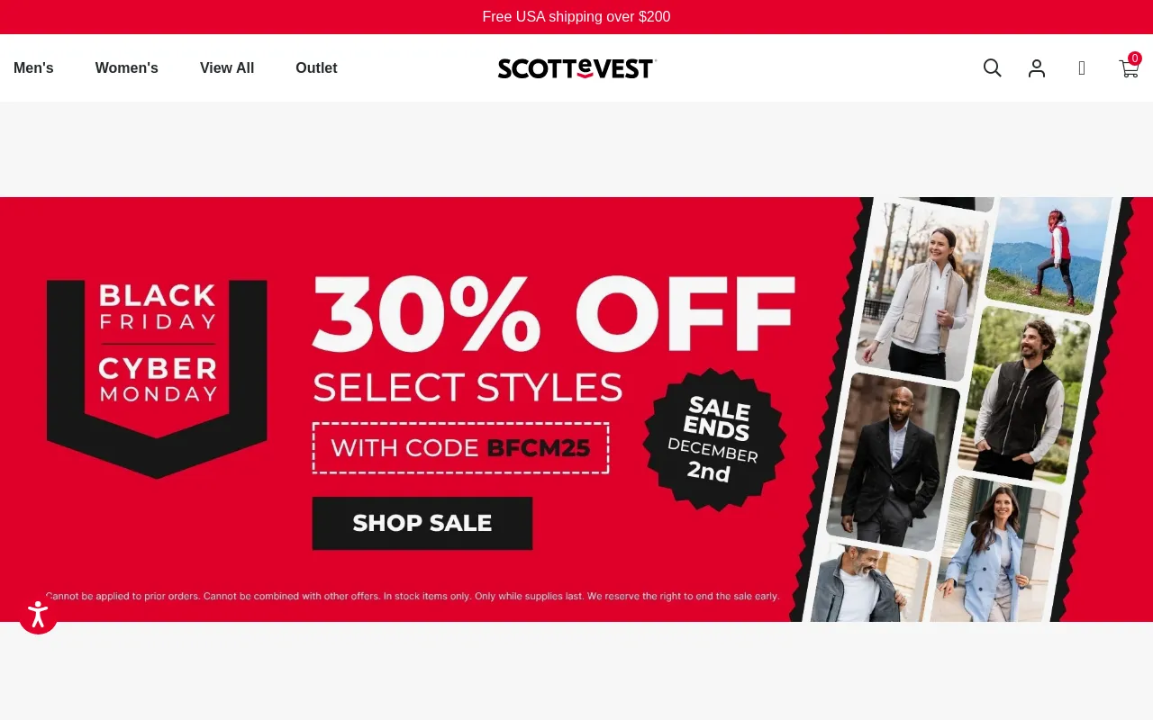 SCOTTeVEST screenshot