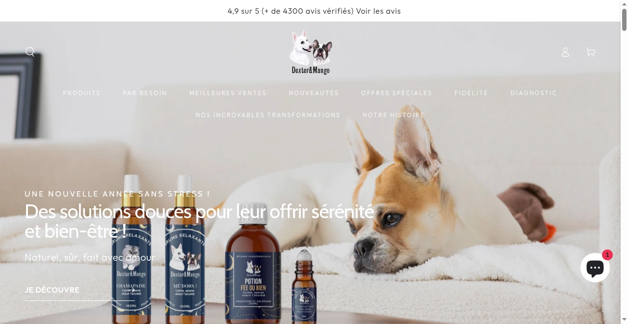 Dexter et Mango screenshot