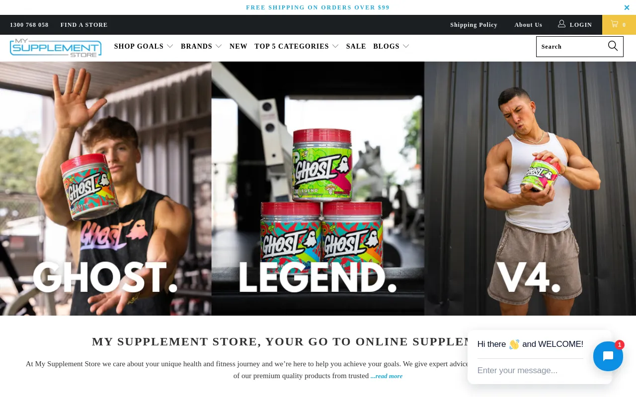My Supplement Store screenshot