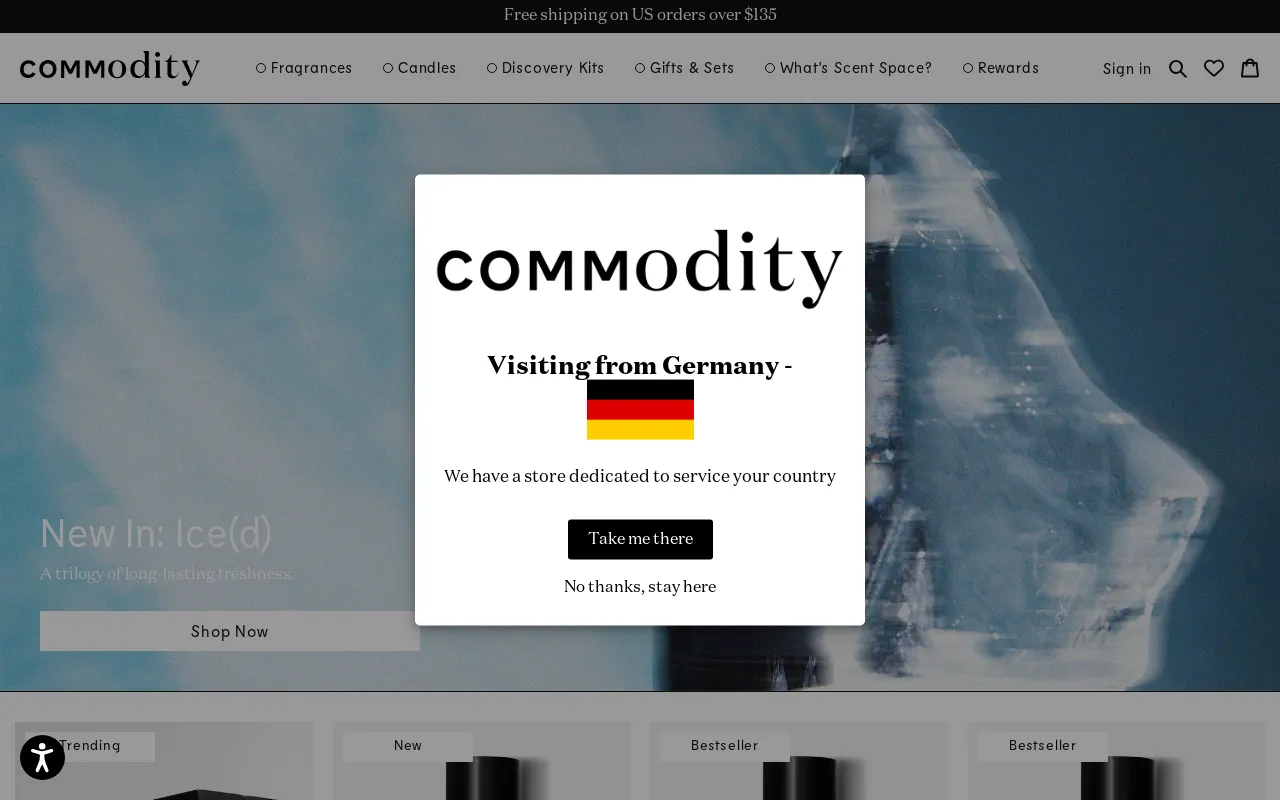 Commodity Fragrances (US) screenshot