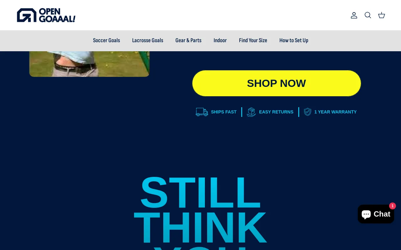 Open Goaaal USA screenshot