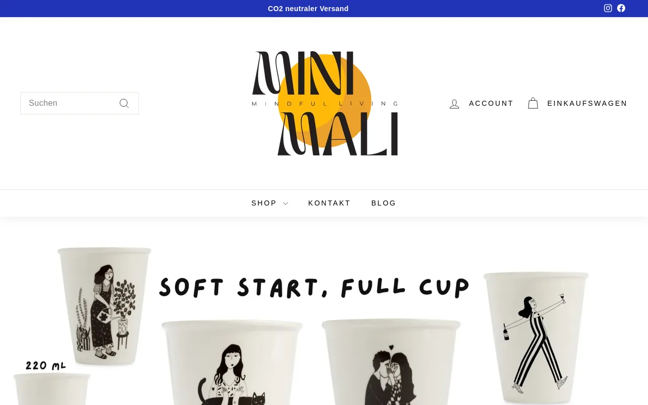 minimali.at screenshot