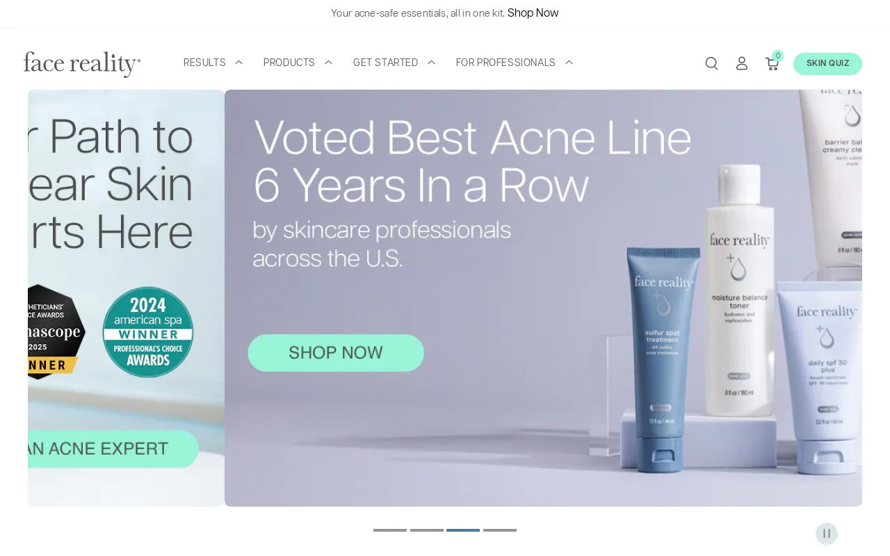 Face Reality Skincare screenshot