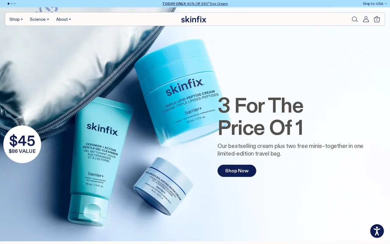 Skinfix USA screenshot