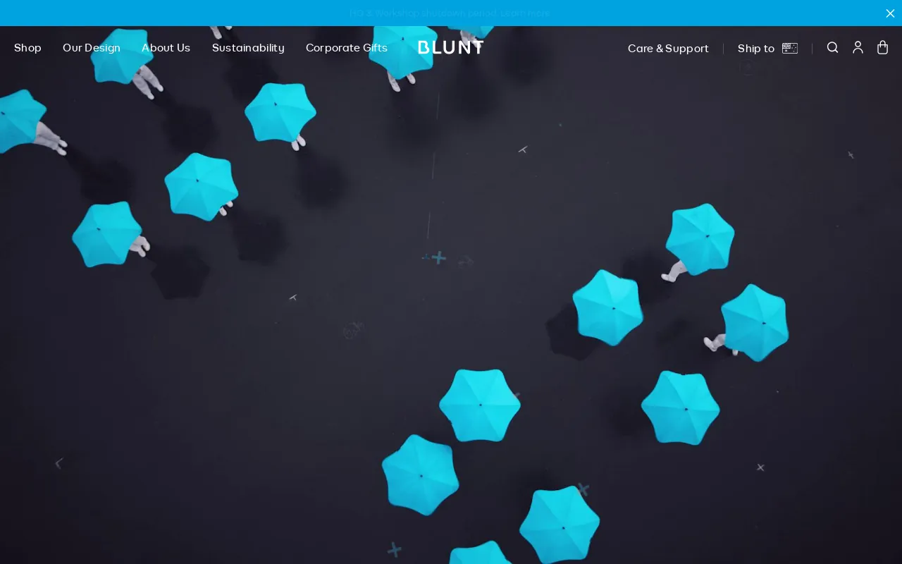 BLUNT Umbrellas AU screenshot