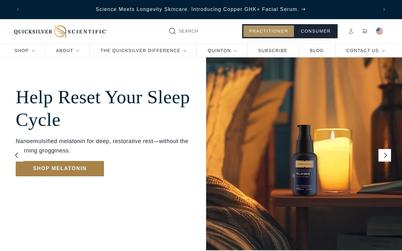 Quicksilver Scientific screenshot