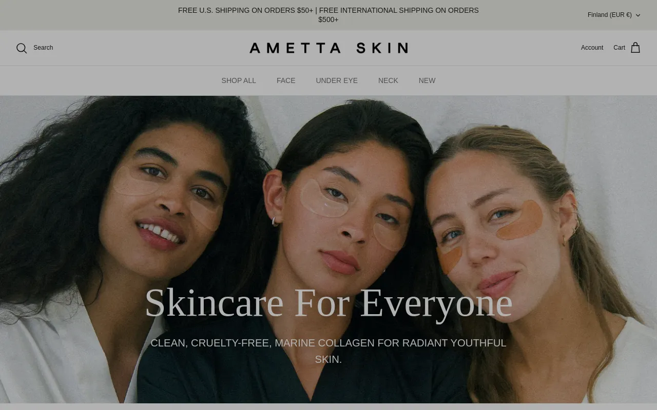 Ametta Skin Care screenshot