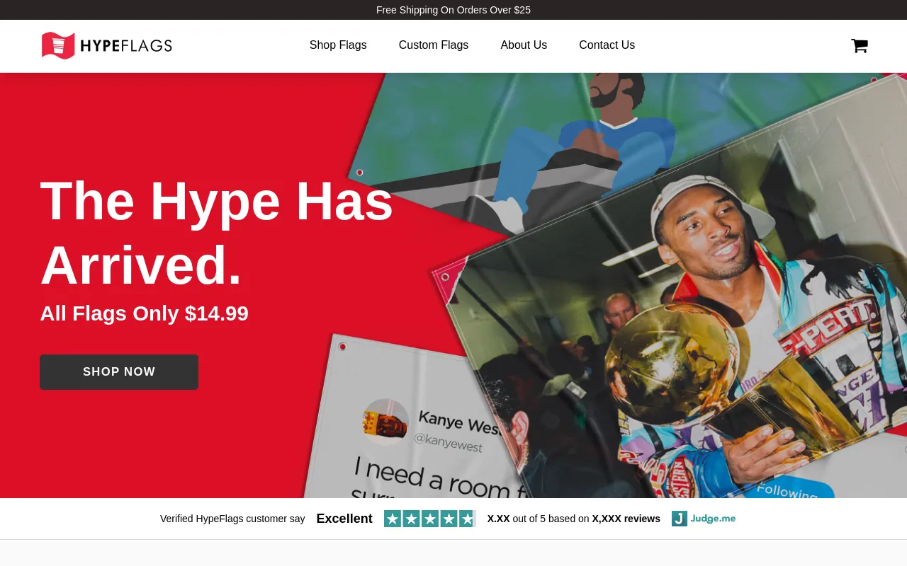 Hype Flags screenshot