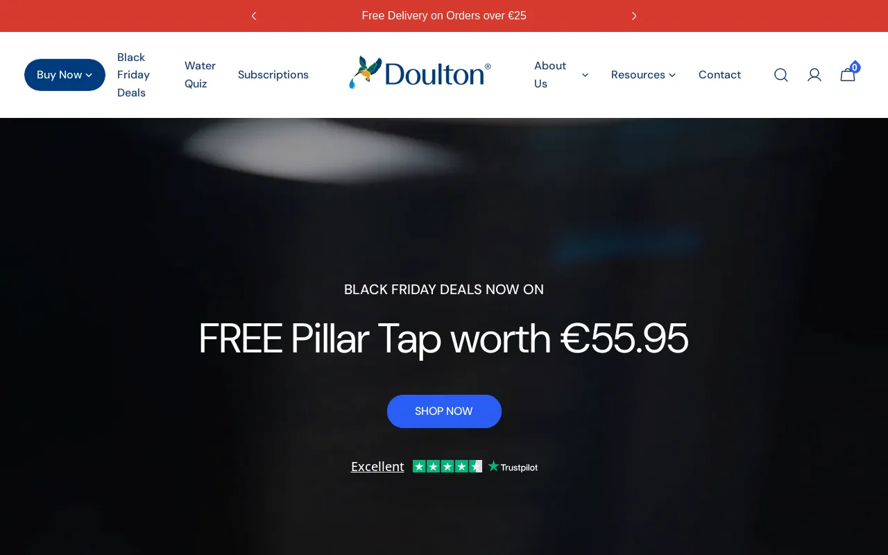 Doulton Water Filters Limited screenshot