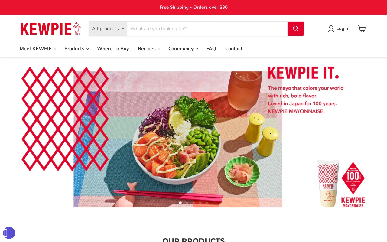 Kewpie USA screenshot