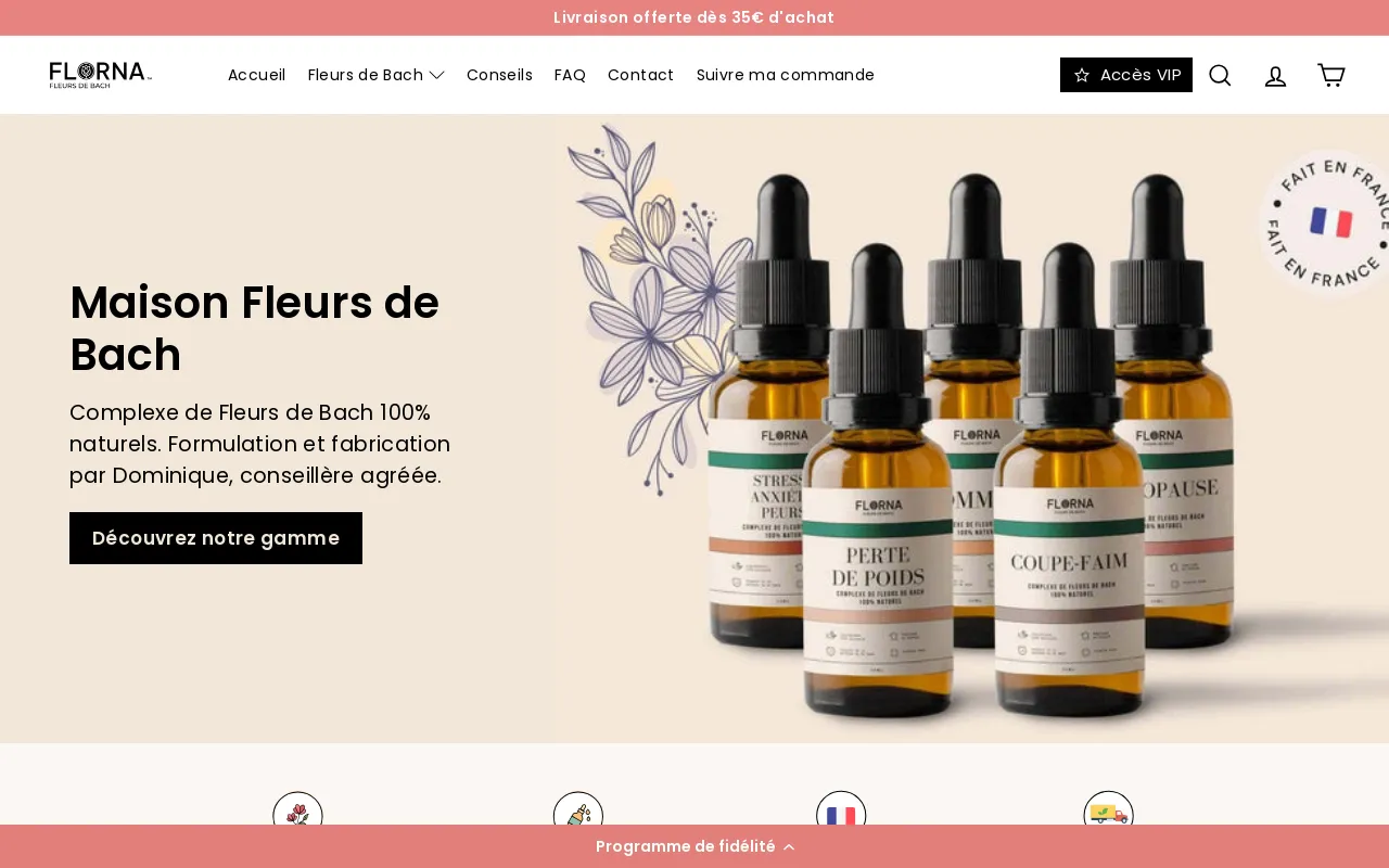 Maison Fleurs de Bach screenshot