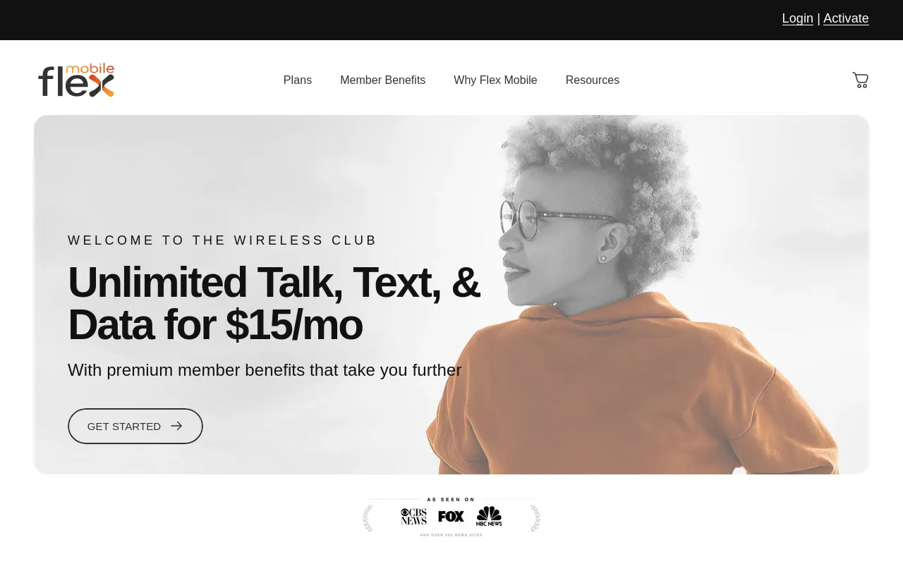 Flex Mobile screenshot