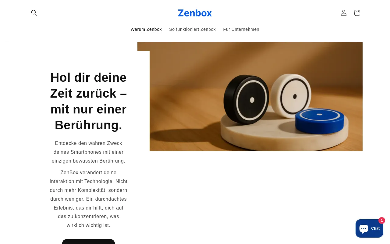 Zenbox screenshot