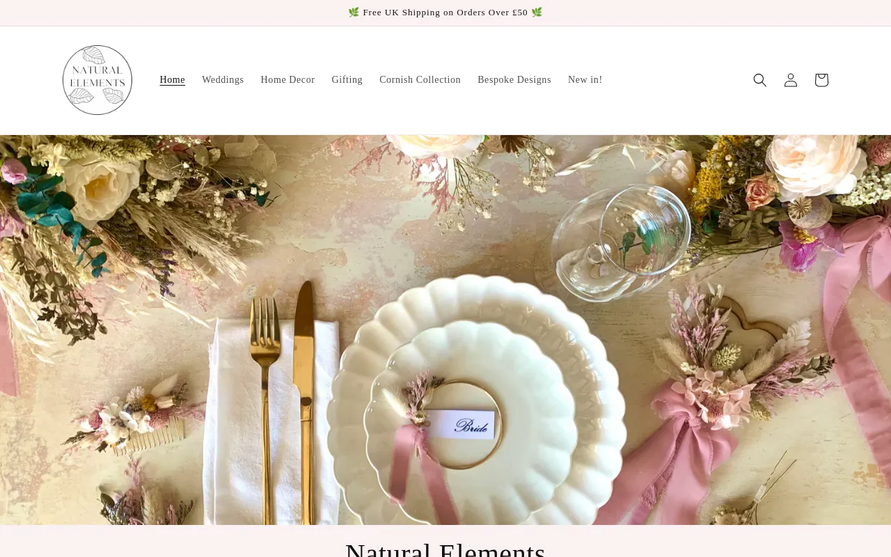 Natural Elements screenshot